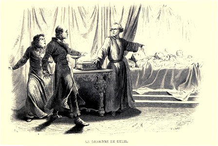La chambre de deuil Gavarni