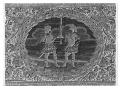 Kristinas kröningshimmel - Livrustkammaren - 52442-negative