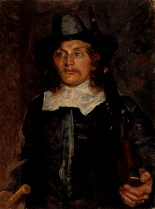 Kristian Zahrtmann - Ylioppilaiden nousu, osaluonnos - A IV 2863 - Finnish National Gallery