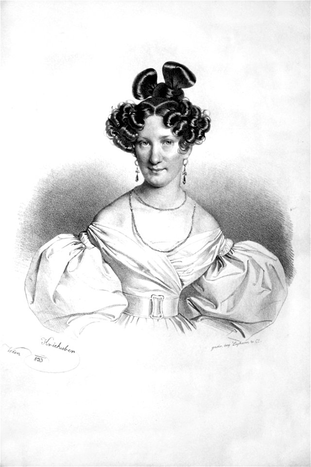 Maria Kriehuber Litho