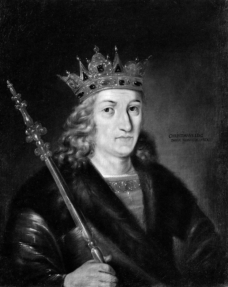 Kristian I, 1426-1481, kung av Danmark, Norge och Sverige - Nationalmuseum - 15796