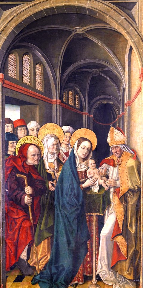 La Circuncisión, del maestro de la Sisla (Museo del Prado)
