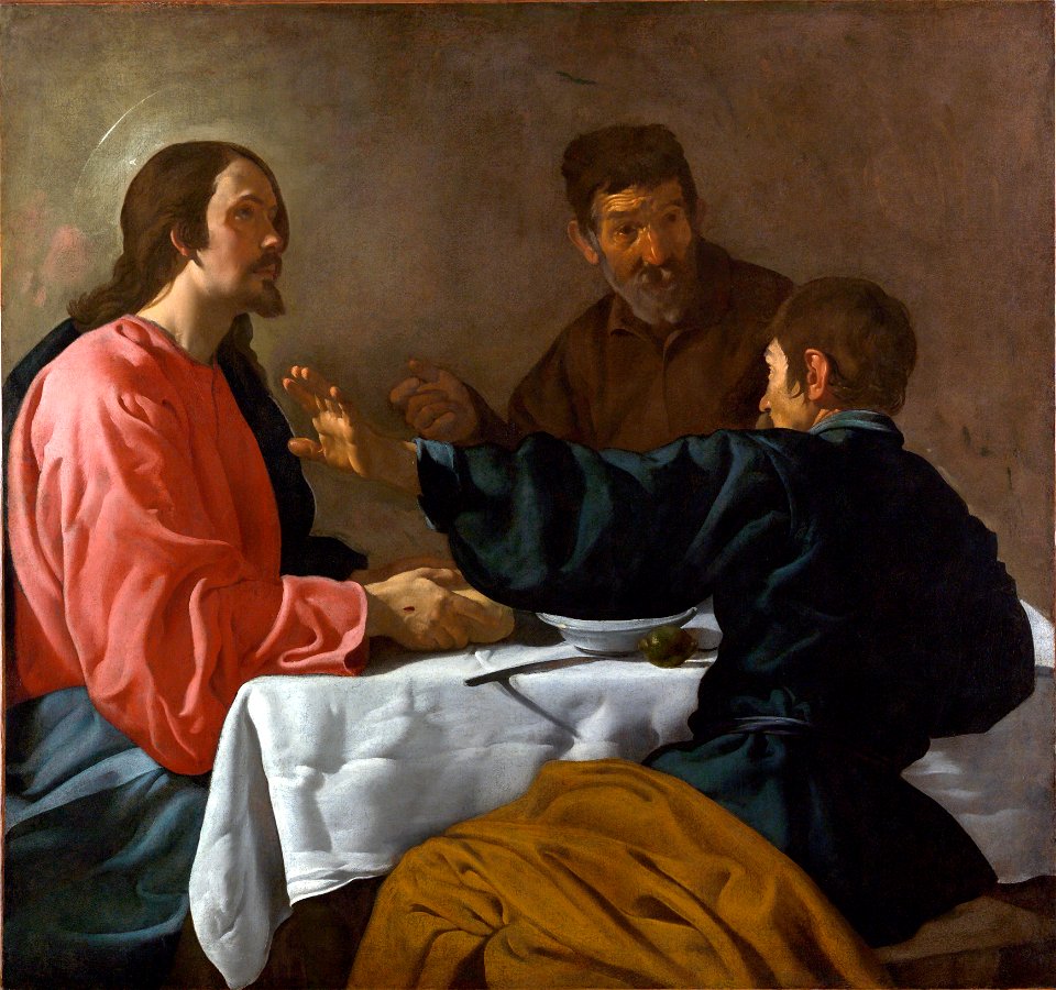 La cena de Emaús, by Diego Velázquez - Free Stock Illustrations