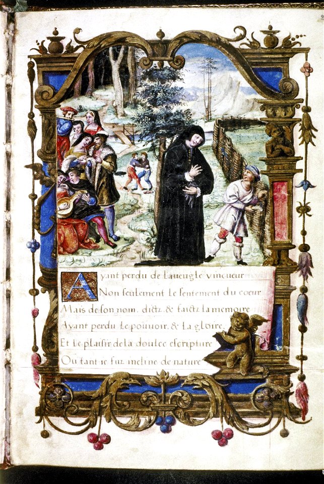 La Coche ou le Débat de l'Amour - Bodleian Lib Douce91 f3r