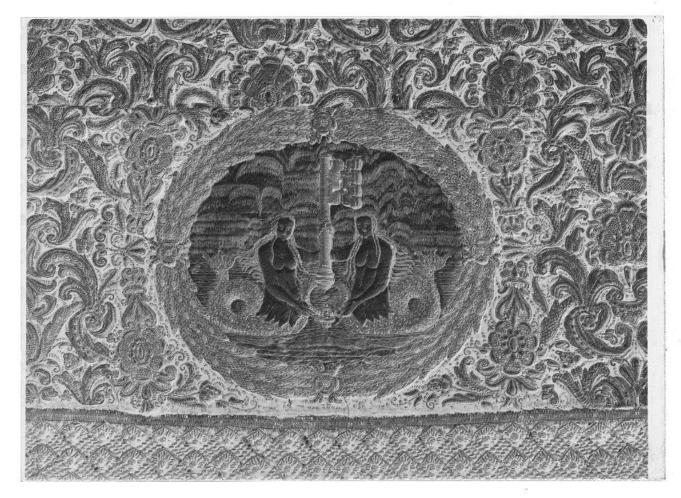 Kristinas kröningshimmel - Livrustkammaren - 35324-negative