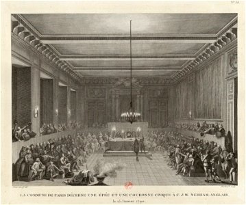 La Commune de Paris décerne une épée et une couronne civique