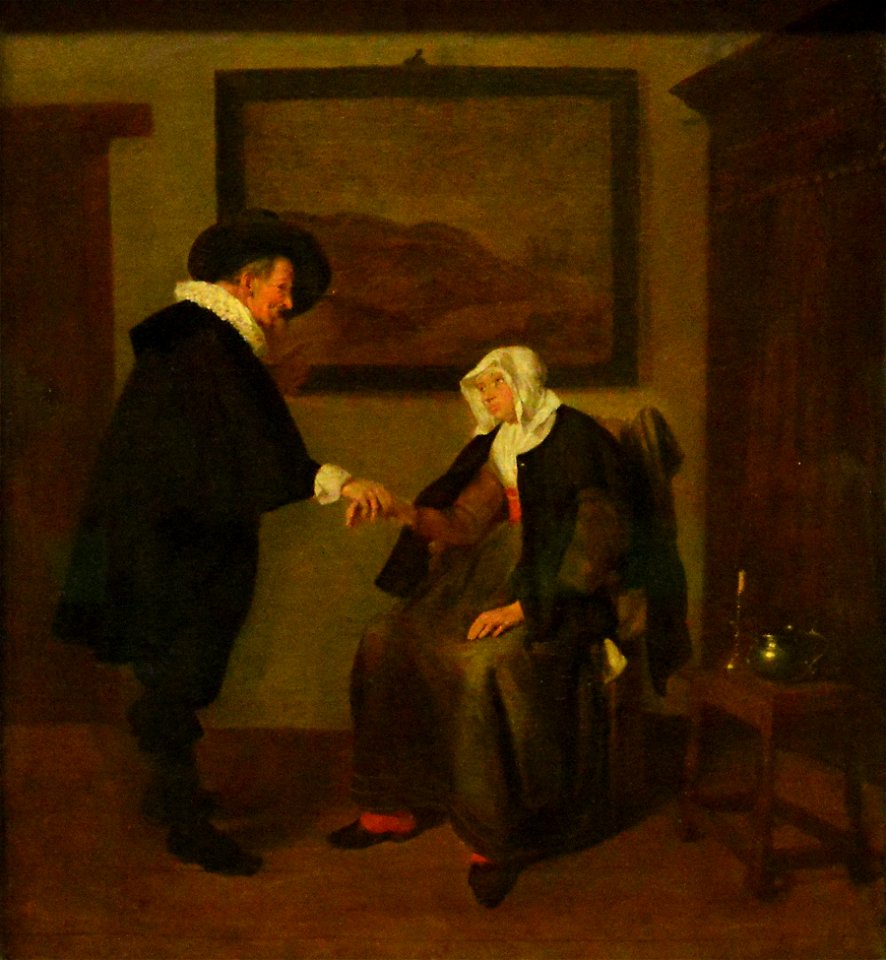 La Consultation - Quirijn van Brekelenkam - Musée du Louvre