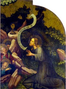 Krisztus az olajfák hegyén (Kolozsvári Tamás, 1427)
