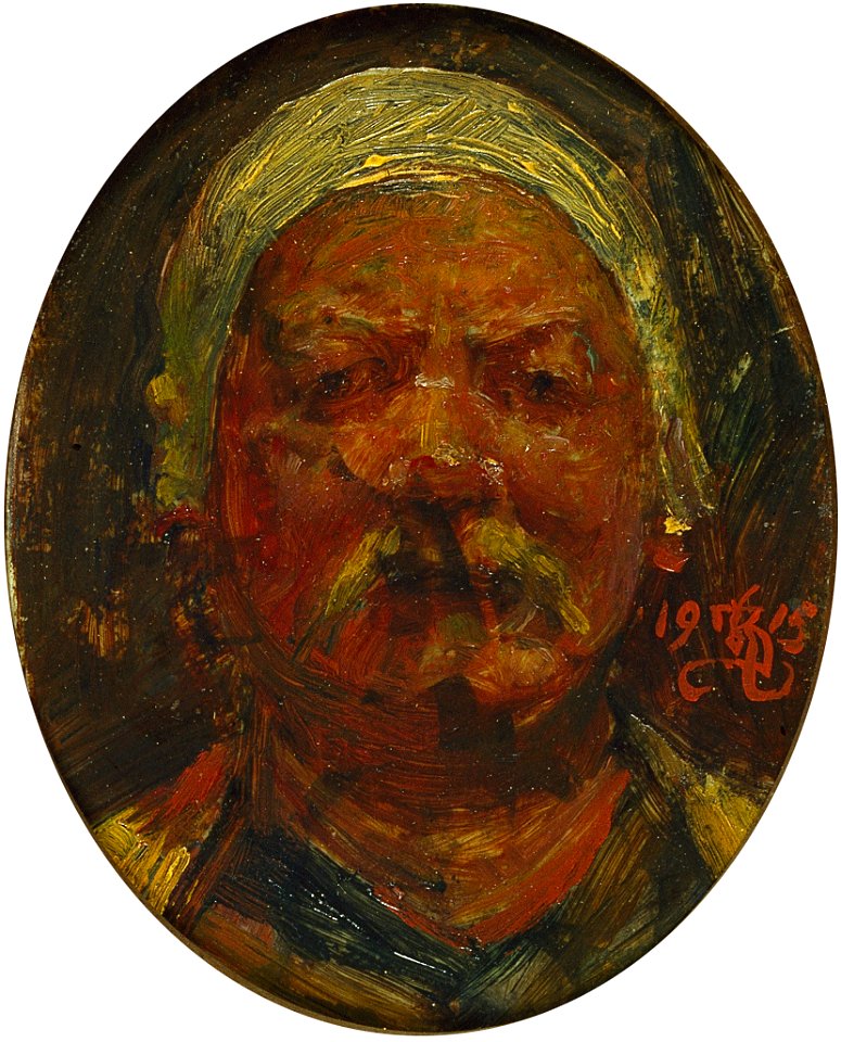 Kristian Zahrtmann, Selvportræt, 1915, 3103