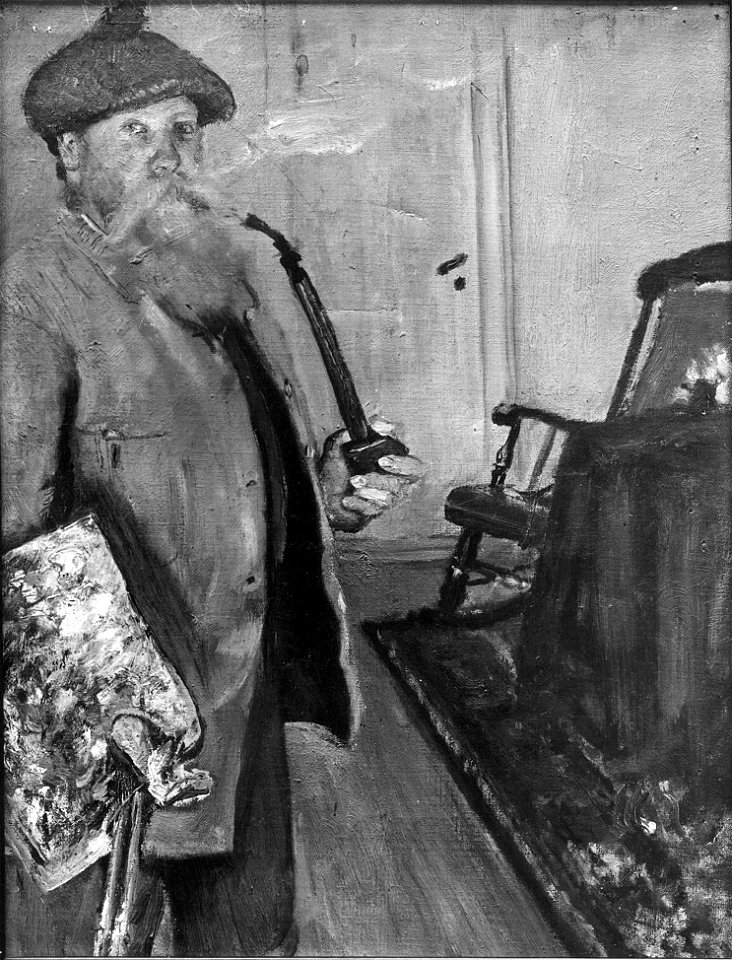 Christian Krohg - Selvportrett - Norsk portrettarkiv - Riksantikvaren - K000717 (cropped)