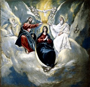 La coronación de la Virgen (El Greco)