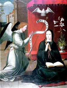 La Anunciación, de Lorenzo de Ávila (Museo Lázaro Galdiano, Madrid)