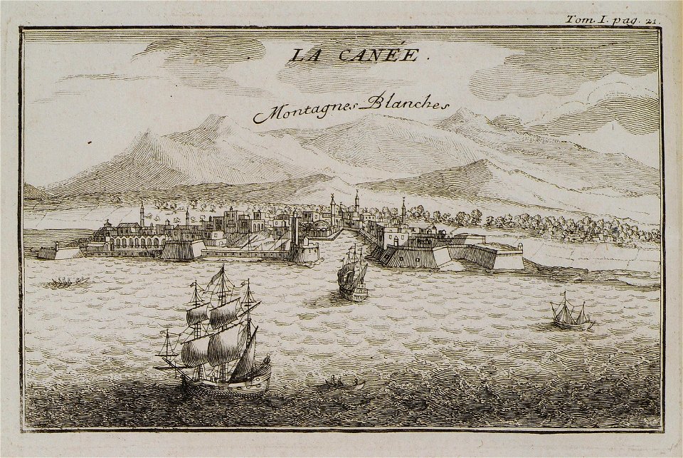 La Canée - Tournefort Joseph Pitton De - 1717