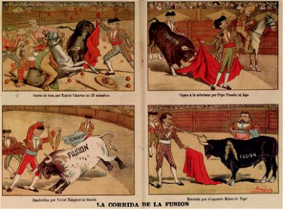 La corrida de la fusión, de Demócrito