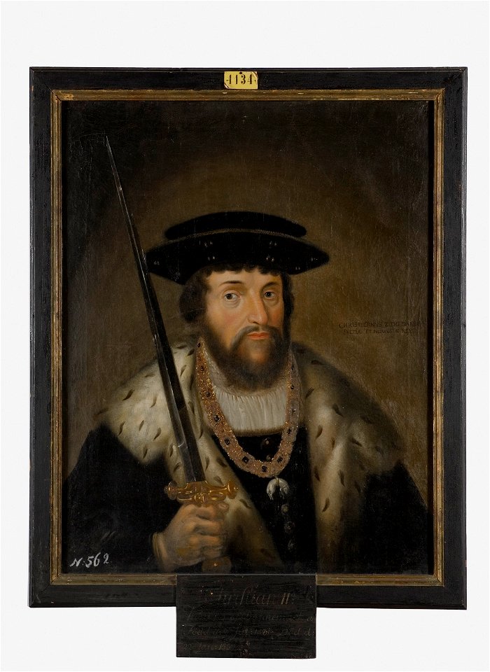 Kristian II, 1481-1559, kung av Danmark, Sverige och Norge - Nationalmuseum - 15804