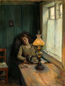 Christian Krohg - Tired - NG.M.03052 - National Museum of Art, Architecture and Design
