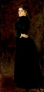Christian Krohg - Fru Alexandra Thaulow, f. Lasson