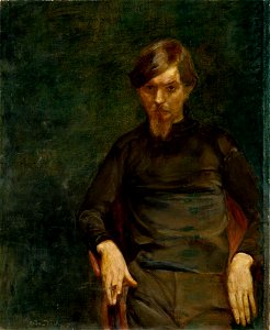 Oda Krohg - Portrait of the Swedish Painter Ivar Arosenius - NG.M.00617 - National Museum of Art, Architecture and Design