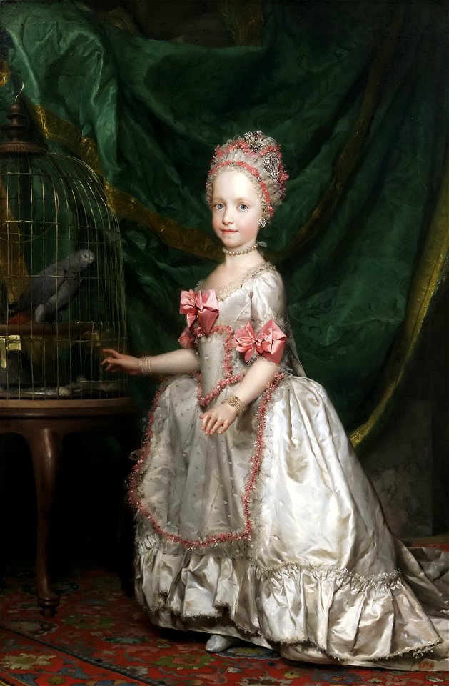 La archiduquesa María Teresa de Austria, de Anton Raphael Mengs (Museo del Prado)