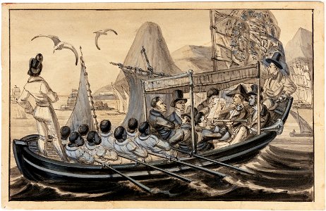 La barque de Guarda Mor (Capitaine du Port) de Rio Janeiro, da Coleção Brasiliana Iconográfica