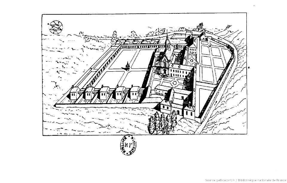 La Chartreuse de Glandier en 1791