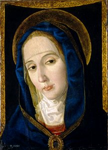La Dolorosa, de Paolo de San Leocadio (Museo del Prado)