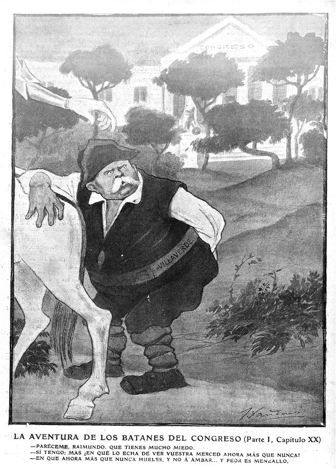 La aventura de los batanes del Congreso (parte I, capítulo XX), de Xaudaró