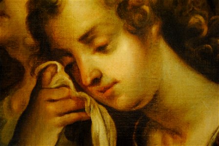 La Dolorosa (Cristóbal de Villalpando) 03 detalle