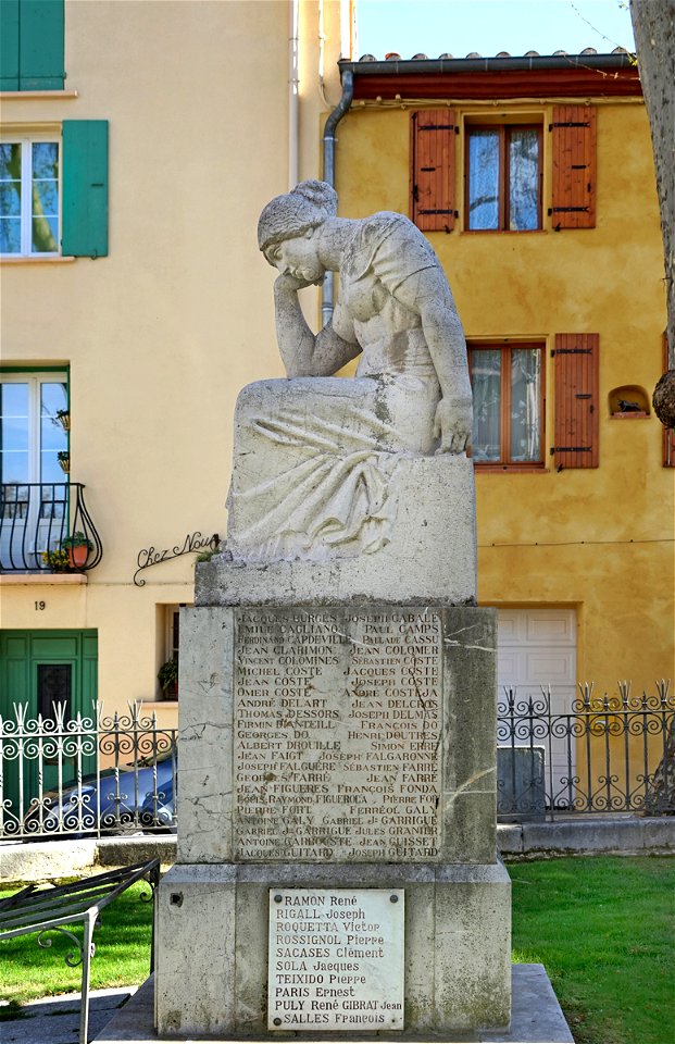 La Douleur, Monument aux Morts d'Aristide Maillol (Céret)