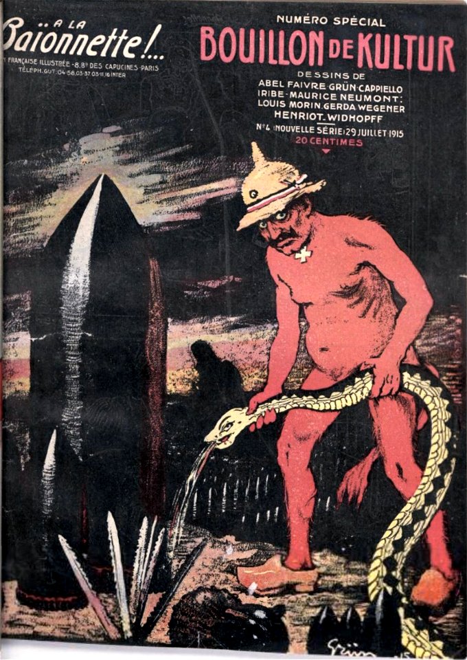 La Baïonnette numéro 4 couverture