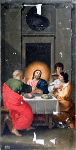 La cena de Emaús, de Domingo Álvarez Enciso (Real Academia de Bellas Artes de San Fernando)