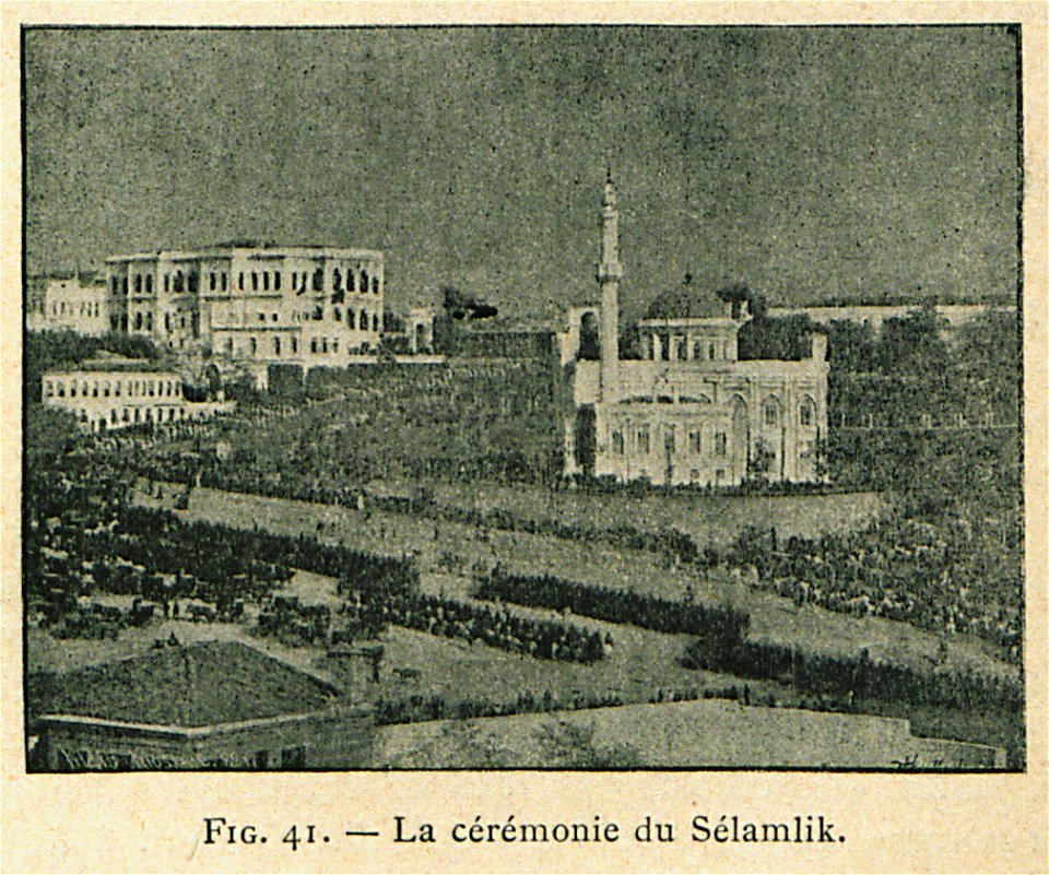 La cérémonie du Sélamlik - Beauregard J - 1896