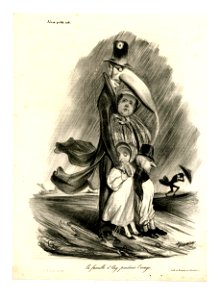 La famille d'Arg... pendant l'orage (The Arg... family during a storm) (BM 1907,0330.3)
