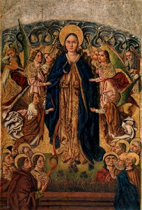 La Asunción de la Virgen, del Maestro de las Once Mil Vírgenes (Museo del Prado)