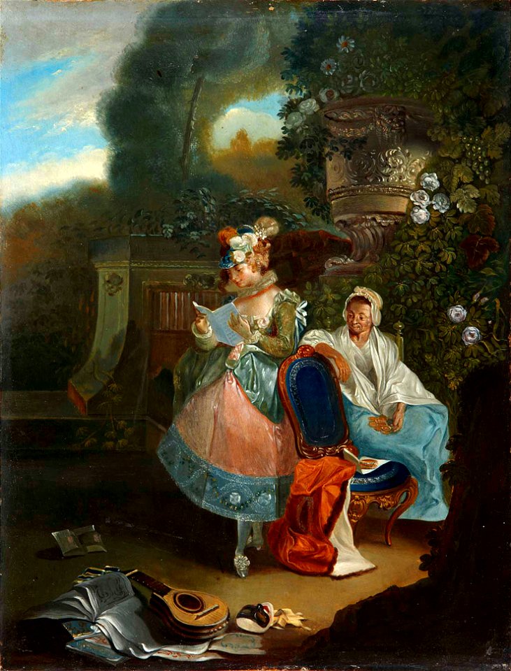 La carta (Luis Paret)