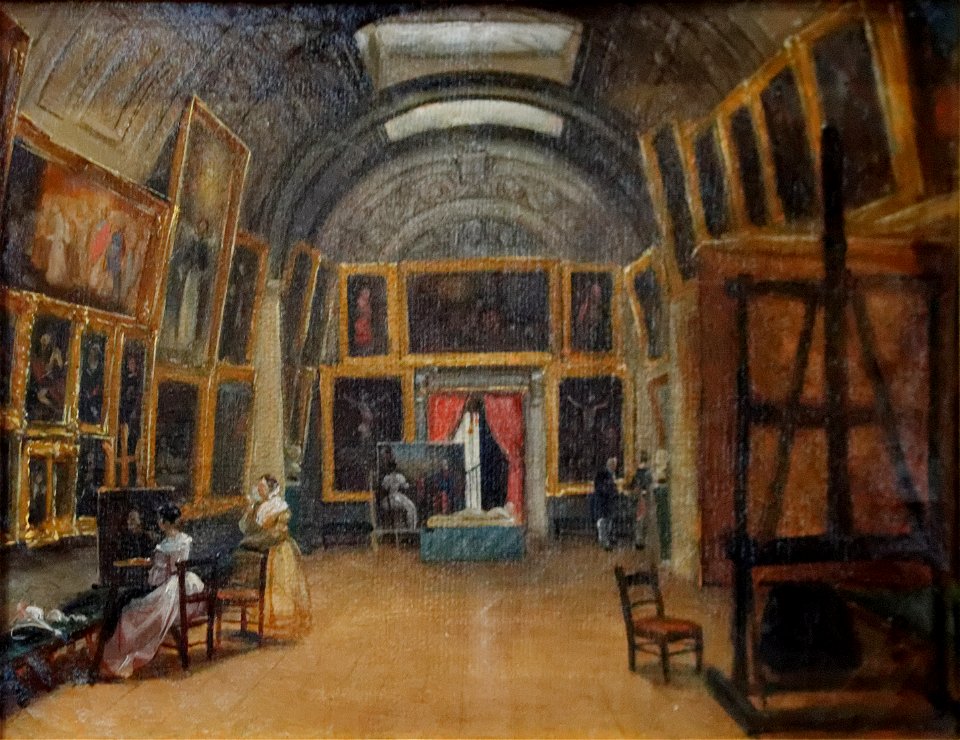 La Galerie Aguado vers 1840 (Carnavalet P 2847)