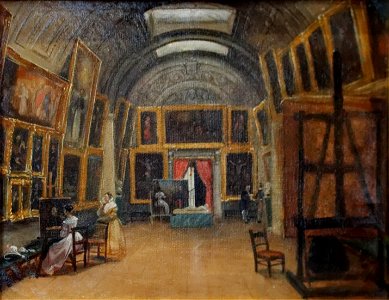 La Galerie Aguado vers 1840 (Carnavalet P 2847)