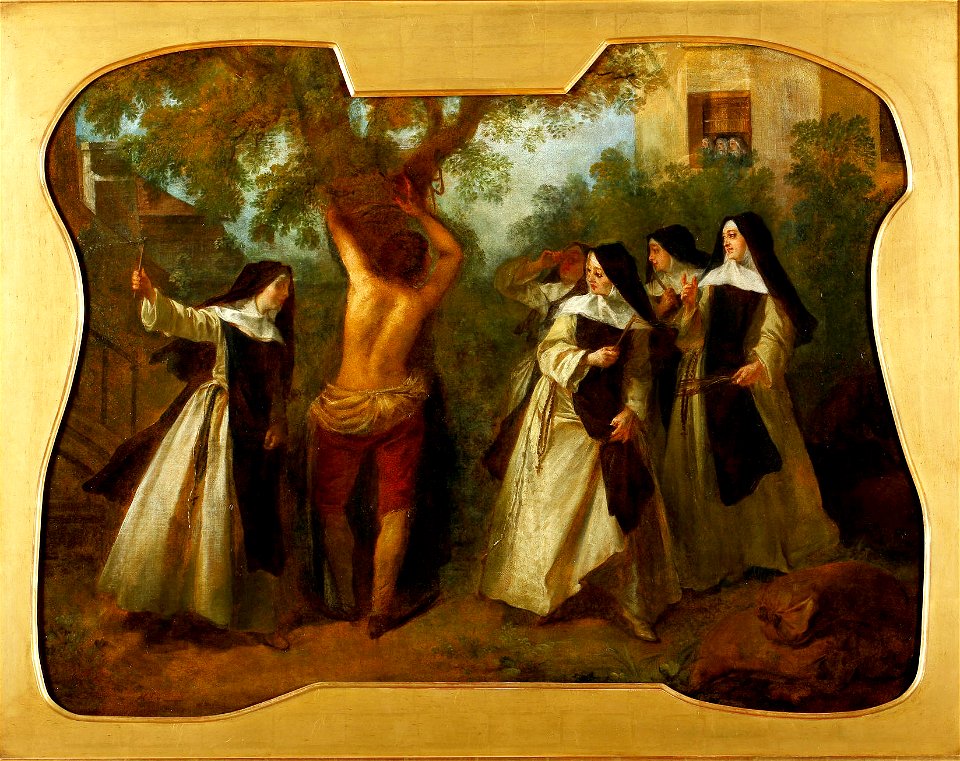 La Fontaine - Contes et nouvelles - Nicolas Lancret - Les Lunettes