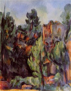 La Carrière de Bibémus, par Paul Cézanne, c. 1898, collection privée, Yorck