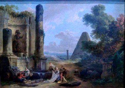 La fontaine de Minerve à Rome