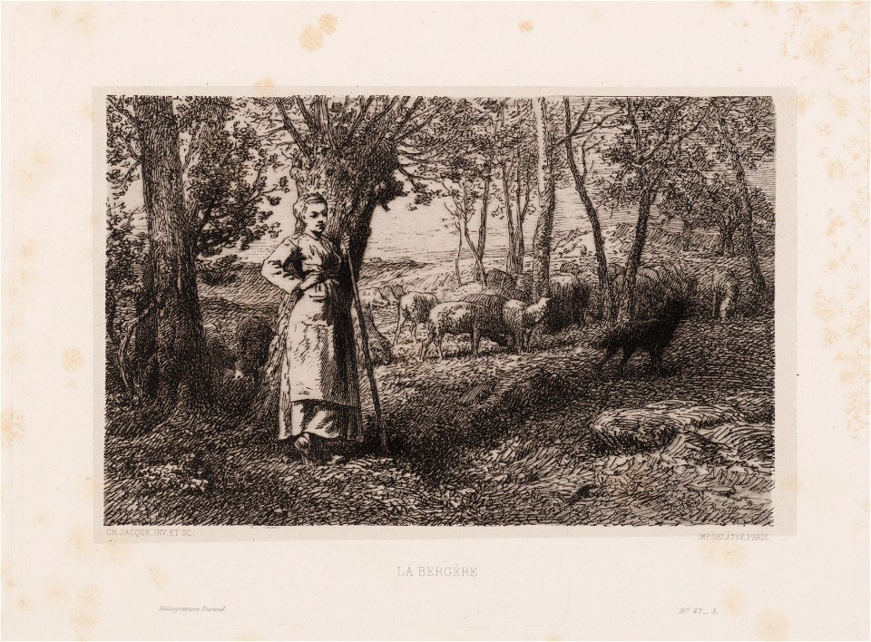 La bergère, objectnr A 15035
