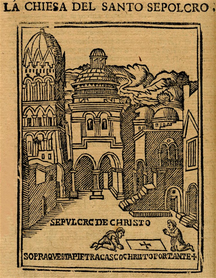 La Chiesa del Santo Sepolcro - Bianco Noe - 1600