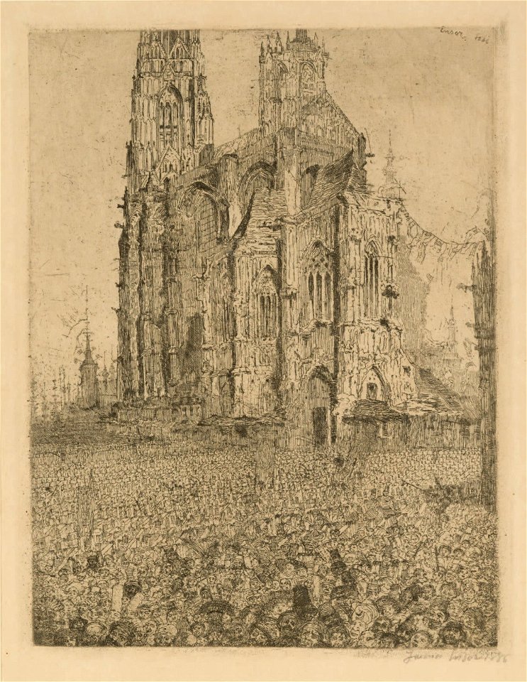 La cathédrale, 1886