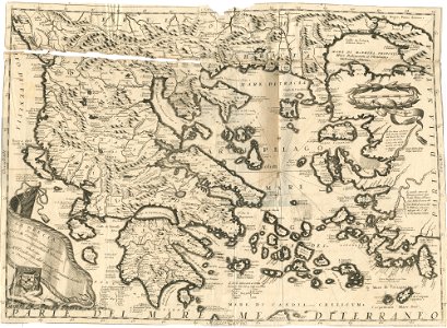 La Grecia - Coronelli Vincenzo - 1688
