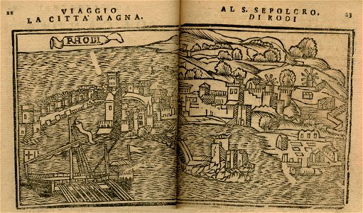 La Città Magna di Rodi - Bianco Noe - 1600