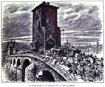 La catastrophe du 11 octobre 1711 au pont du Rhône