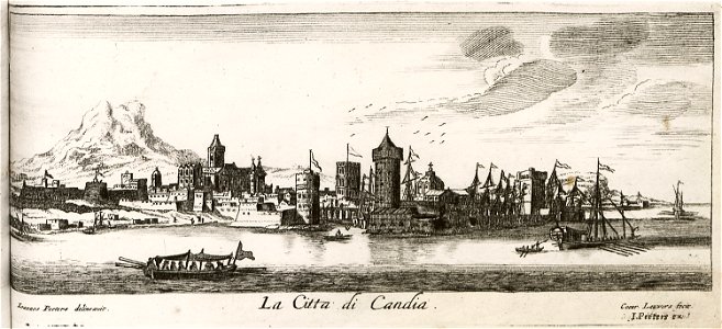 La Citta di Candia - Peeters Jacob - 1686
