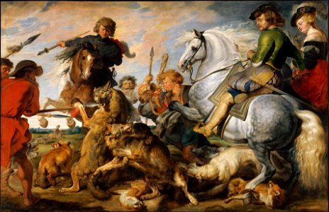 La Chasse au loup et au renard - Rubens