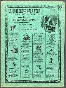 La horrorosa calavera de la inundación de Guanajuato LCCN99615910
