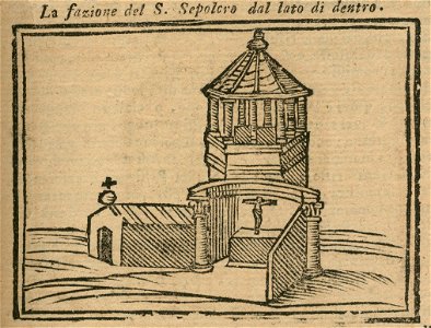 La fazione di S Sepolcro dal lato di dentro - Bianco Noe - 1600